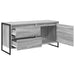 Cabinet TV Gri Sonoma 100 x 36 x 49.5 cm Lemn compozit - WALTI WALTI