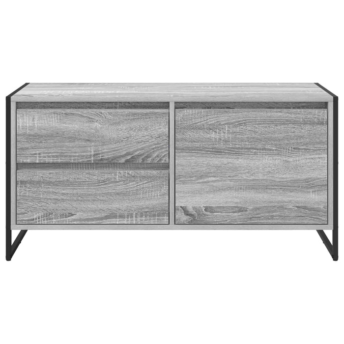 Cabinet TV Gri Sonoma 100 x 36 x 49.5 cm Lemn compozit - WALTI WALTI