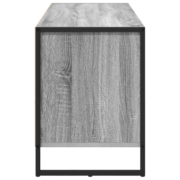 Cabinet TV Gri Sonoma 100 x 36 x 49.5 cm Lemn compozit - WALTI WALTI