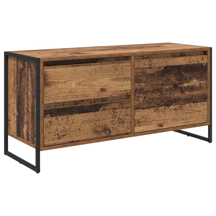 Cabinet TV Lemn Vechi 100 x 36 x 49.5 cm Lemn compozit - WALTI WALTI