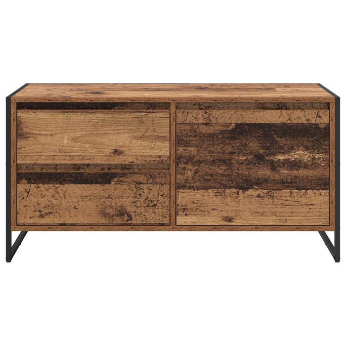 Cabinet TV Lemn Vechi 100 x 36 x 49.5 cm Lemn compozit - WALTI WALTI