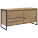 Cabinet TV Stejar artizanal 100 x 36 x 49.5 cm Lemn compozit - WALTI WALTI