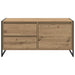 Cabinet TV Stejar artizanal 100 x 36 x 49.5 cm Lemn compozit - WALTI WALTI
