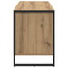 Cabinet TV Stejar artizanal 100 x 36 x 49.5 cm Lemn compozit - WALTI WALTI