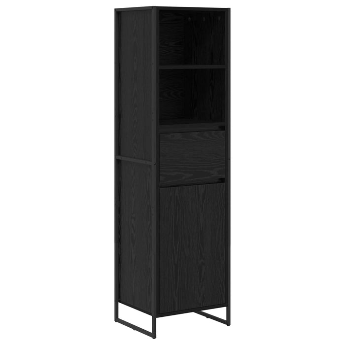 Dulap pentru cărți cu sertar Stejar Negru 43 x 36 x 150.5 cm - WALTI WALTI