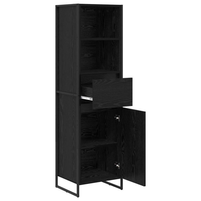 Dulap pentru cărți cu sertar Stejar Negru 43 x 36 x 150.5 cm - WALTI WALTI