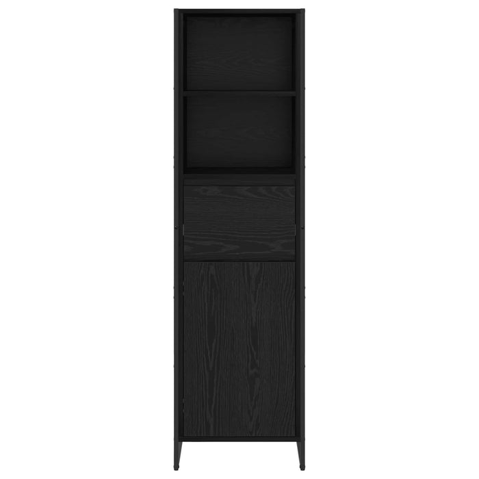 Dulap pentru cărți cu sertar Stejar Negru 43 x 36 x 150.5 cm - WALTI WALTI