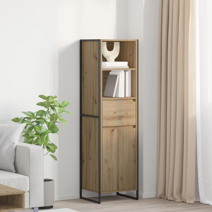 Dulap pentru cărți Stejar artizanal 43 x 36 x 150.5 cm - WALTI WALTI