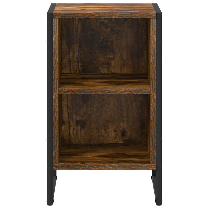Noptieră Stejar Fumuriu 39.5 x 30 x 50 cm Lemn compozit - WALTI WALTI