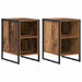 Noptieră 2 pcs Lemn Vechi 39.5 x 30 x 50 cm Lemn compozit - WALTI WALTI