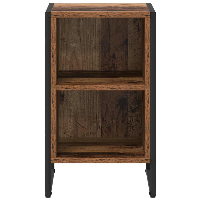 Noptieră 2 pcs Lemn Vechi 39.5 x 30 x 50 cm Lemn compozit - WALTI WALTI