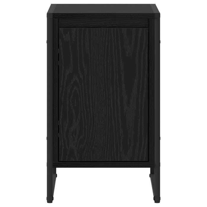 Noptieră Stejar Negru 39,5 x 30 x 50 cm Lemn compozit - WALTI WALTI