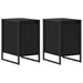 Noptieră 2 pcs Stejar Negru 39,5 x 30 x 50 cm Lemn compozit - WALTI WALTI