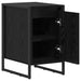 Noptieră 2 pcs Stejar Negru 39,5 x 30 x 50 cm Lemn compozit - WALTI WALTI
