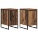 Noptieră 2 pcs Lemn Vechi 39,5 x 30 x 50 cm Lemn compozit - WALTI WALTI