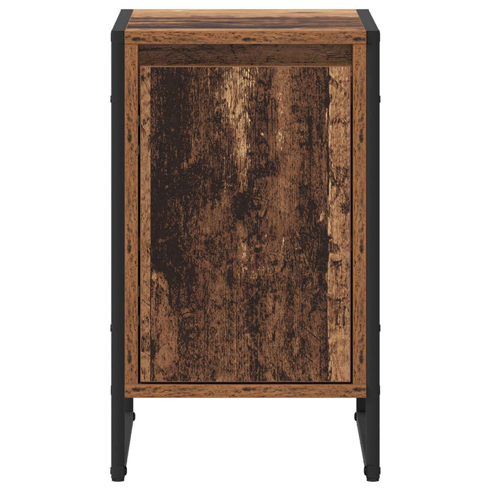 Noptieră 2 pcs Lemn Vechi 39,5 x 30 x 50 cm Lemn compozit - WALTI WALTI