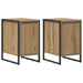 Noptieră 2 pcs Stejar artizanal 39,5 x 30 x 50 cm Lemn compozit - WALTI WALTI
