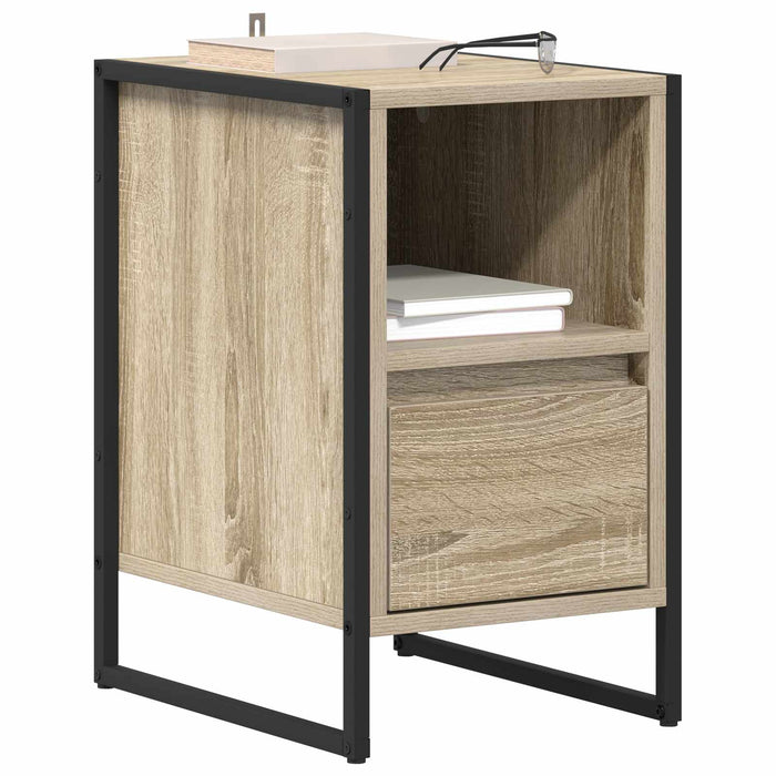 Noptieră cu sertar Sonoma 39,5 x 30 x 50 cm Lemn compozit - WALTI WALTI