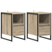 Noptieră cu sertar 2 pcs Sonoma 39,5 x 30 x 50 cm Lemn compozit - WALTI WALTI
