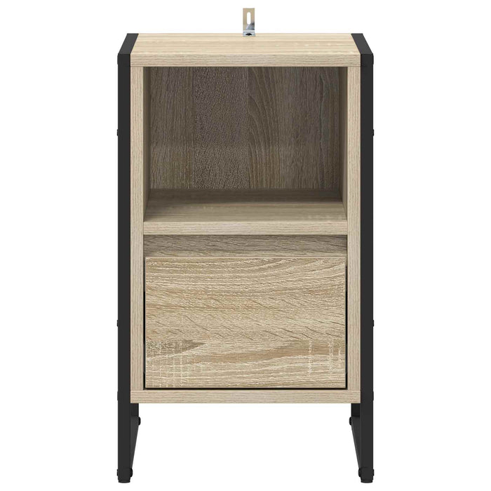 Noptieră cu sertar 2 pcs Sonoma 39,5 x 30 x 50 cm Lemn compozit - WALTI WALTI