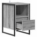 Noptieră 2 pcs Gri Sonoma 39,5 x 30 x 50 cm Lemn compozit - WALTI WALTI