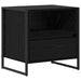 Noptieră cu sertar Stejar Negru 50 x 39,5 x 50 cm Lemn compozit - WALTI WALTI