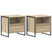 Noptieră cu sertar 2 pcs Sonoma 50 x 39,5 x 50 cm Lemn compozit - WALTI WALTI