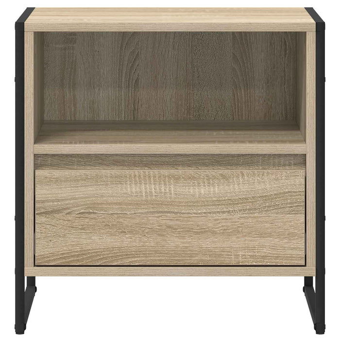Noptieră cu sertar 2 pcs Sonoma 50 x 39,5 x 50 cm Lemn compozit - WALTI WALTI