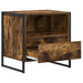 Noptieră 2 pcs Stejar fumuriu 50 x 39,5 x 50 cm Lemn compozit - WALTI WALTI