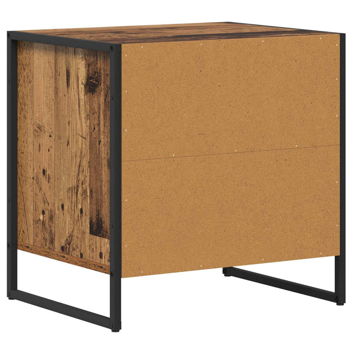 Noptieră cu sertar Lemn Vechi 50 x 39,5 x 50 cm Lemn compozit - WALTI WALTI