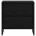 Noptieră cu sertar Stejar Negru 50 x 39.5 x 50 cm Lemn compozit - WALTI WALTI