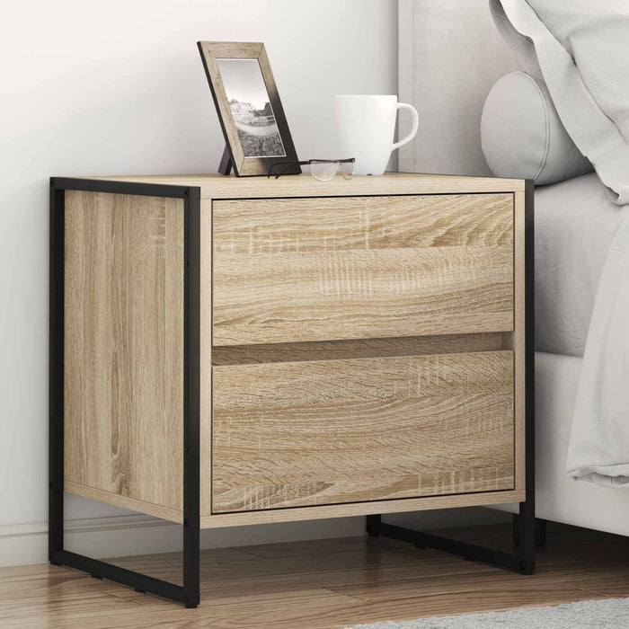 Noptieră cu sertar Sonoma 50 x 39.5 x 50 cm Lemn compozit - WALTI WALTI