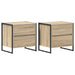Noptieră cu sertar 2 pcs Sonoma 50 x 39.5 x 50 cm Lemn compozit - WALTI WALTI