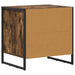 Noptieră 2 pcs Stejar fumuriu 50 x 39.5 x 50 cm Lemn compozit - WALTI WALTI