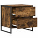 Noptieră 2 pcs Stejar fumuriu 50 x 39.5 x 50 cm Lemn compozit - WALTI WALTI