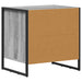 Noptieră cu sertar Gri Sonoma 50 x 39.5 x 50 cm Lemn compozit - WALTI WALTI