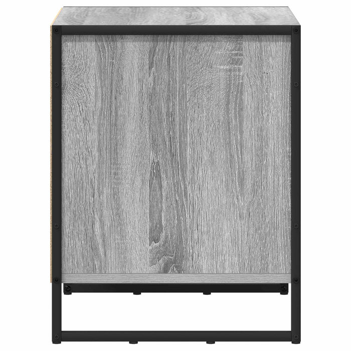 Noptieră cu sertar Gri Sonoma 50 x 39.5 x 50 cm Lemn compozit - WALTI WALTI