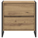 Noptieră 2 pcs Stejar artizanal 50 x 39.5 x 50 cm Lemn compozit - WALTI WALTI