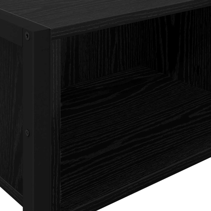 Masă laterală Stejar Negru 100 x 36 x 75 cm Lemn compozit - WALTI WALTI