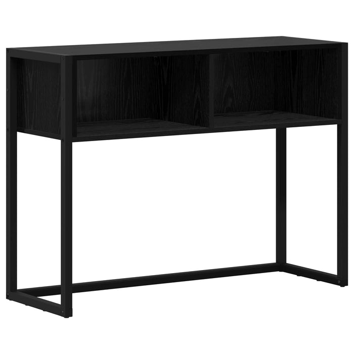 Masă laterală Stejar Negru 100 x 36 x 75 cm Lemn compozit - WALTI WALTI