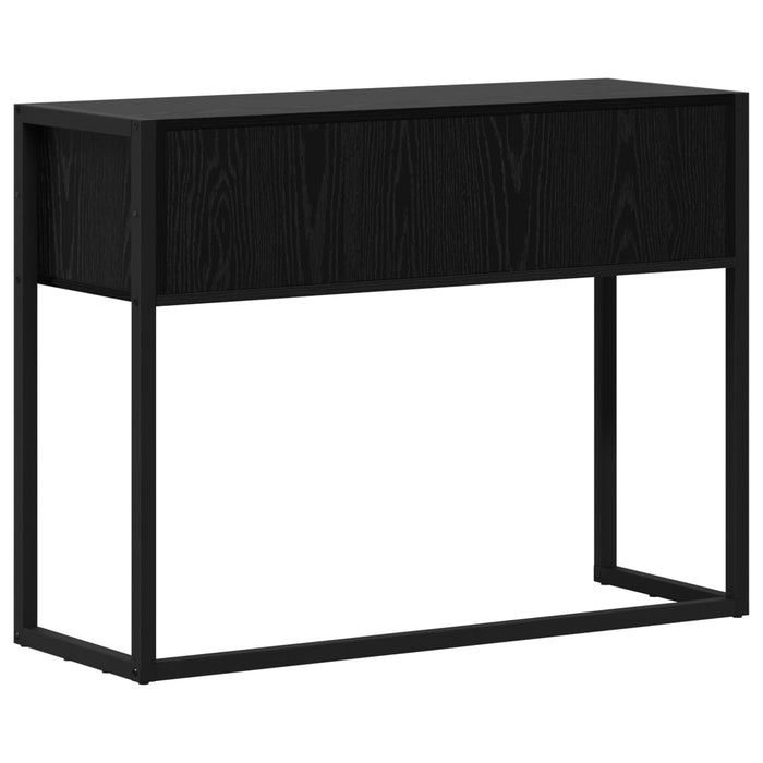 Masă laterală Stejar Negru 100 x 36 x 75 cm Lemn compozit - WALTI WALTI