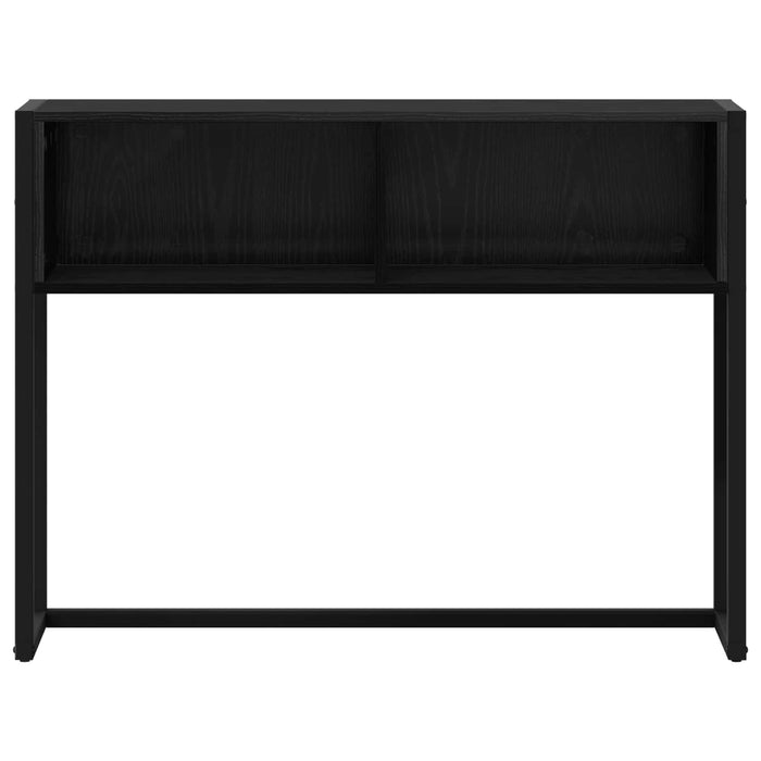 Masă laterală Stejar Negru 100 x 36 x 75 cm Lemn compozit - WALTI WALTI
