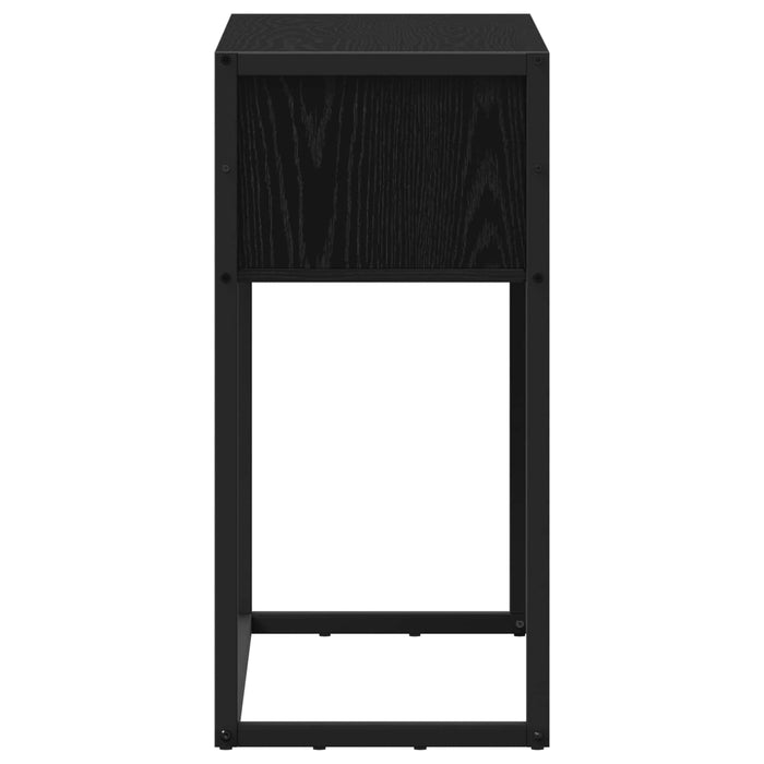 Masă laterală Stejar Negru 100 x 36 x 75 cm Lemn compozit - WALTI WALTI