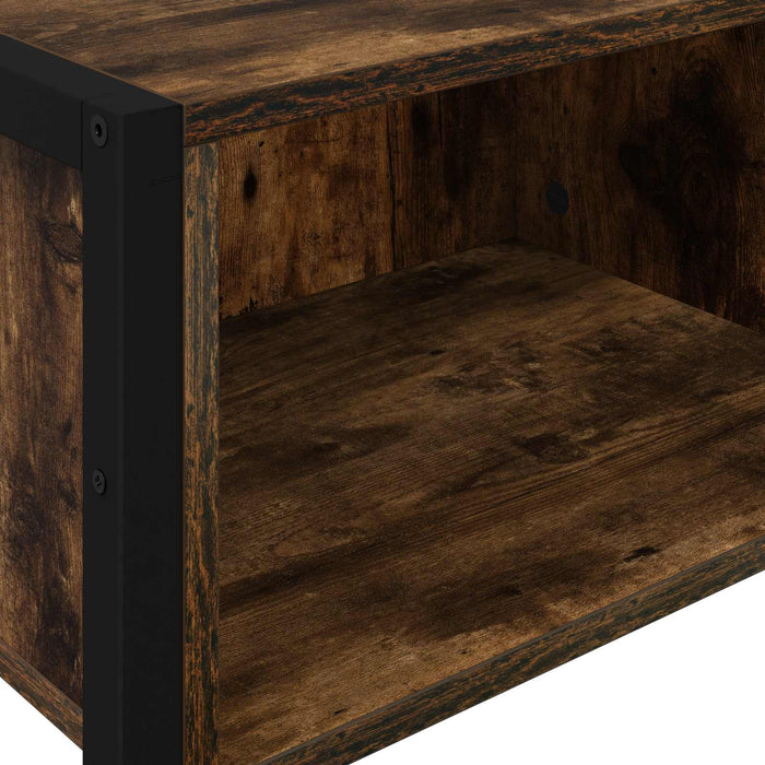 Masă laterală Stejar fumuriu 100 x 36 x 75 cm Lemn compozit - WALTI WALTI
