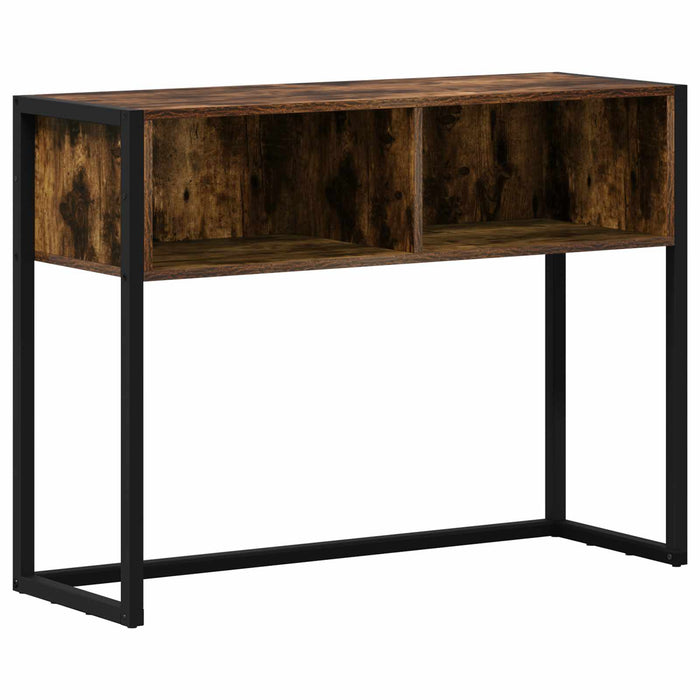 Masă laterală Stejar fumuriu 100 x 36 x 75 cm Lemn compozit - WALTI WALTI
