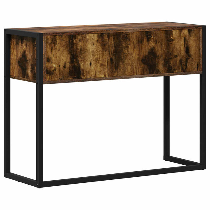 Masă laterală Stejar fumuriu 100 x 36 x 75 cm Lemn compozit - WALTI WALTI