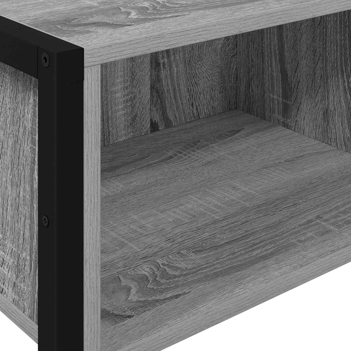 Masă laterală Gri Sonoma 100 x 36 x 75 cm Lemn compozit - WALTI WALTI