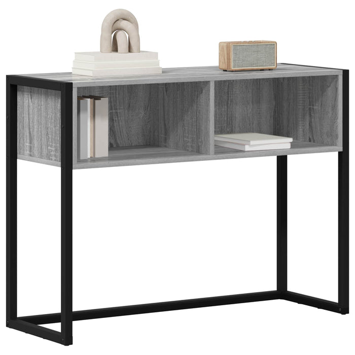 Masă laterală Gri Sonoma 100 x 36 x 75 cm Lemn compozit - WALTI WALTI