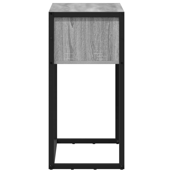 Masă laterală Gri Sonoma 100 x 36 x 75 cm Lemn compozit - WALTI WALTI