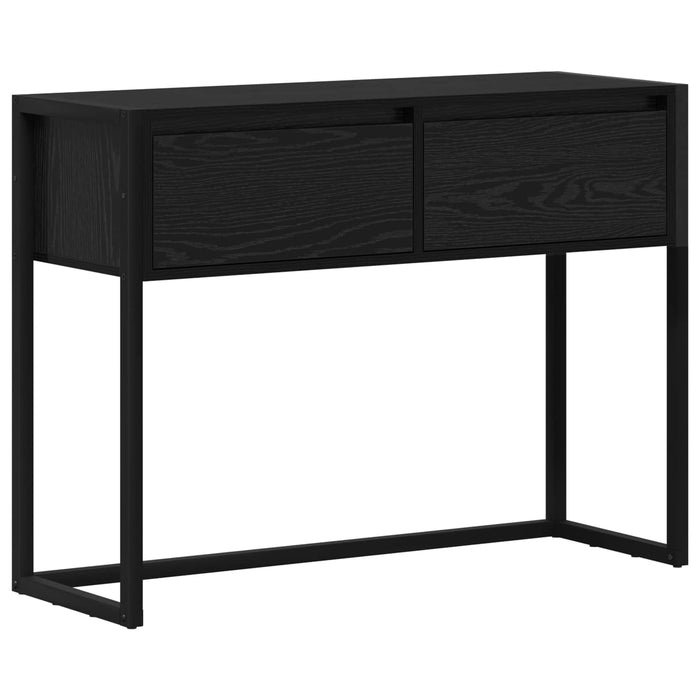 Masă laterală Stejar Negru 100 x 36 x 75 cm Lemn compozit - WALTI WALTI